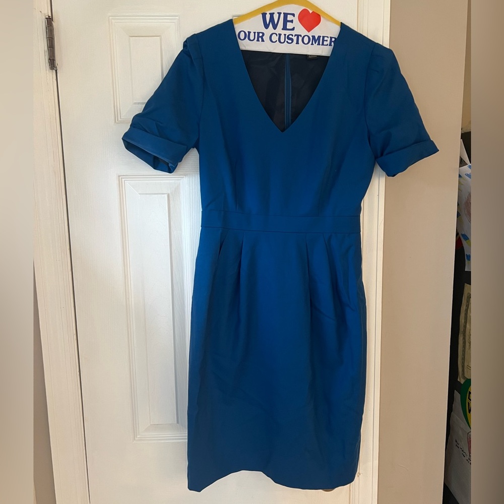 J.Crew women’s blue dress